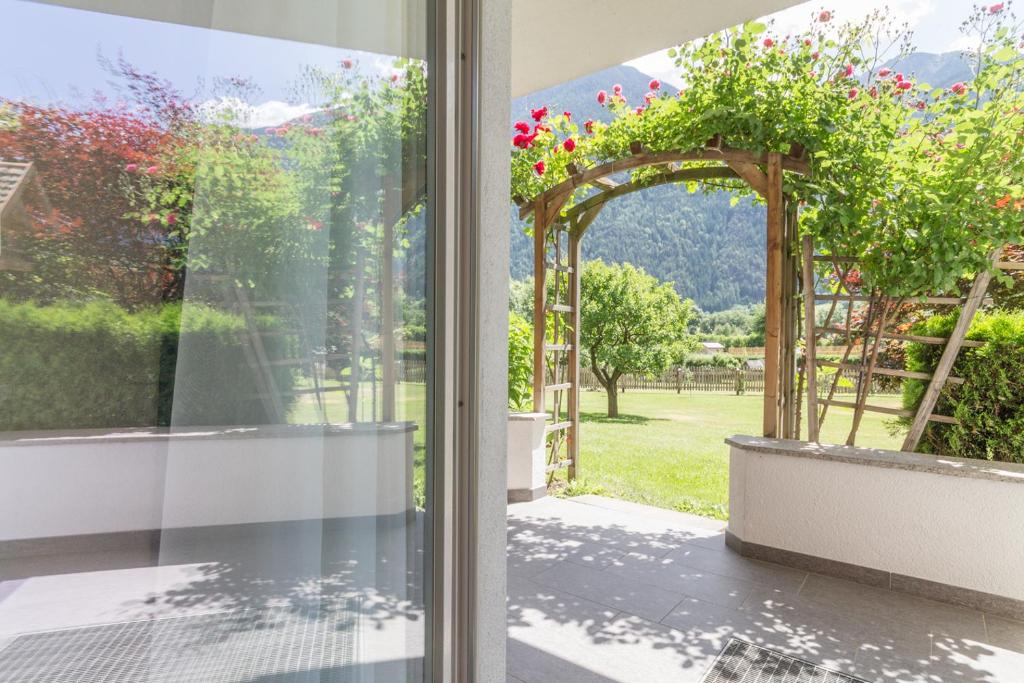 Zahrada ubytování Casa Plaickner