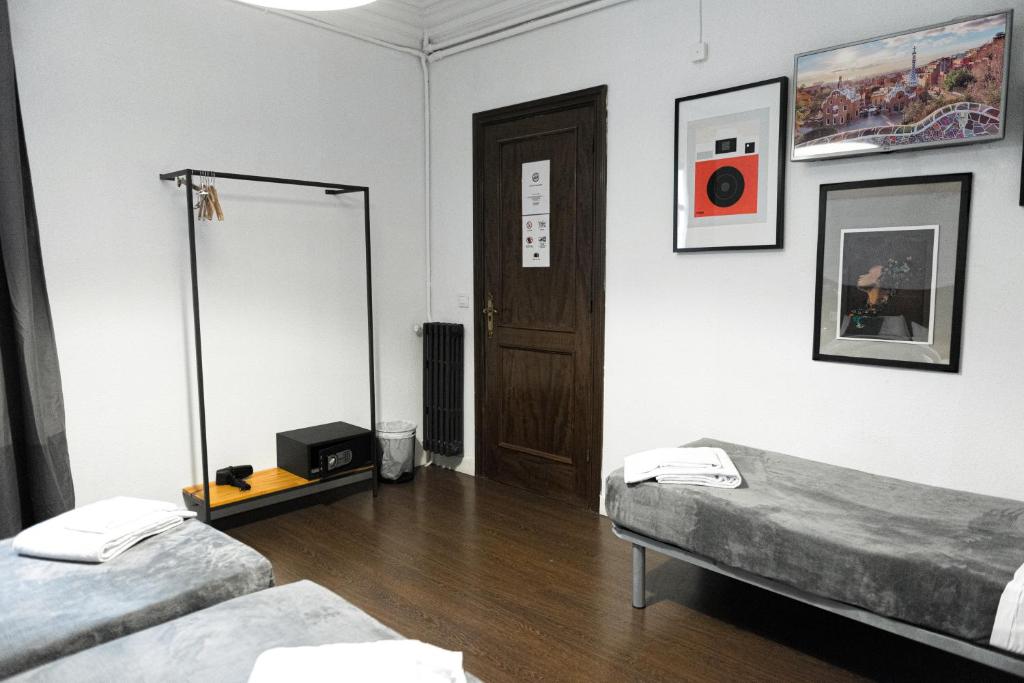 Postel nebo postele na pokoji v ubytování Traveller House