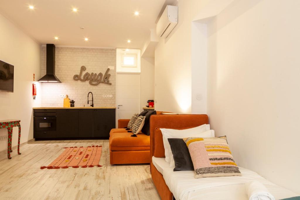 Posezení v ubytování Lisbon Chillout Apartments