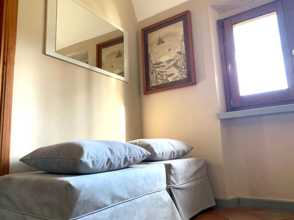 Posezení v ubytování Casa le valli