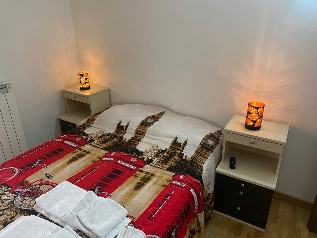 Posteľ alebo postele v izbe v ubytovaní Residence Cavallino Bianco