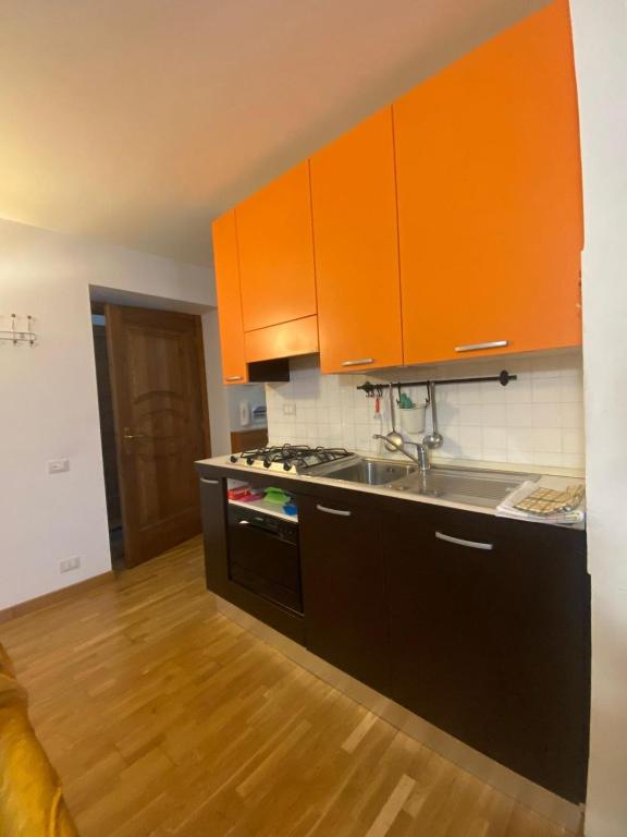Kuchyňa alebo kuchynka v ubytovaní Residence Cavallino Bianco