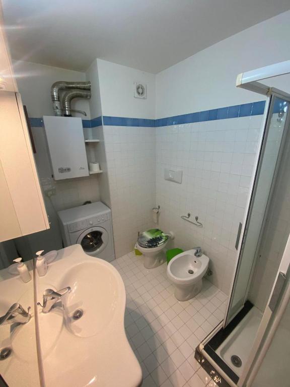 Kúpeľňa v ubytovaní Residence Cavallino Bianco