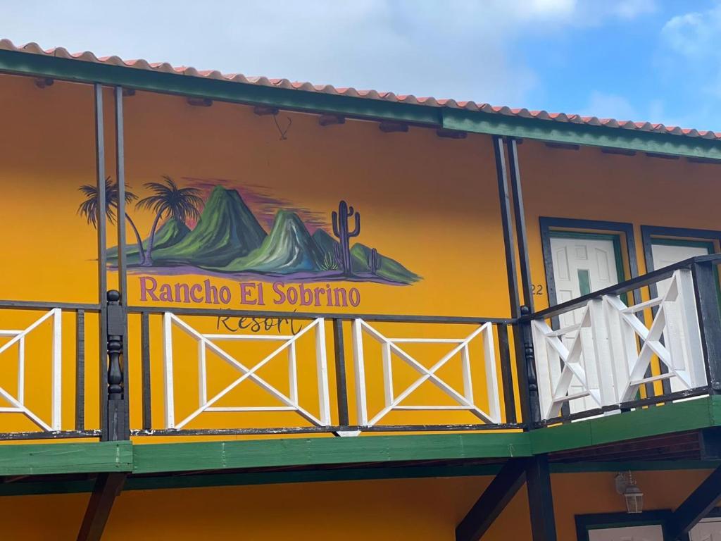 Balkón nebo terasa v ubytování Rancho el Sobrino
