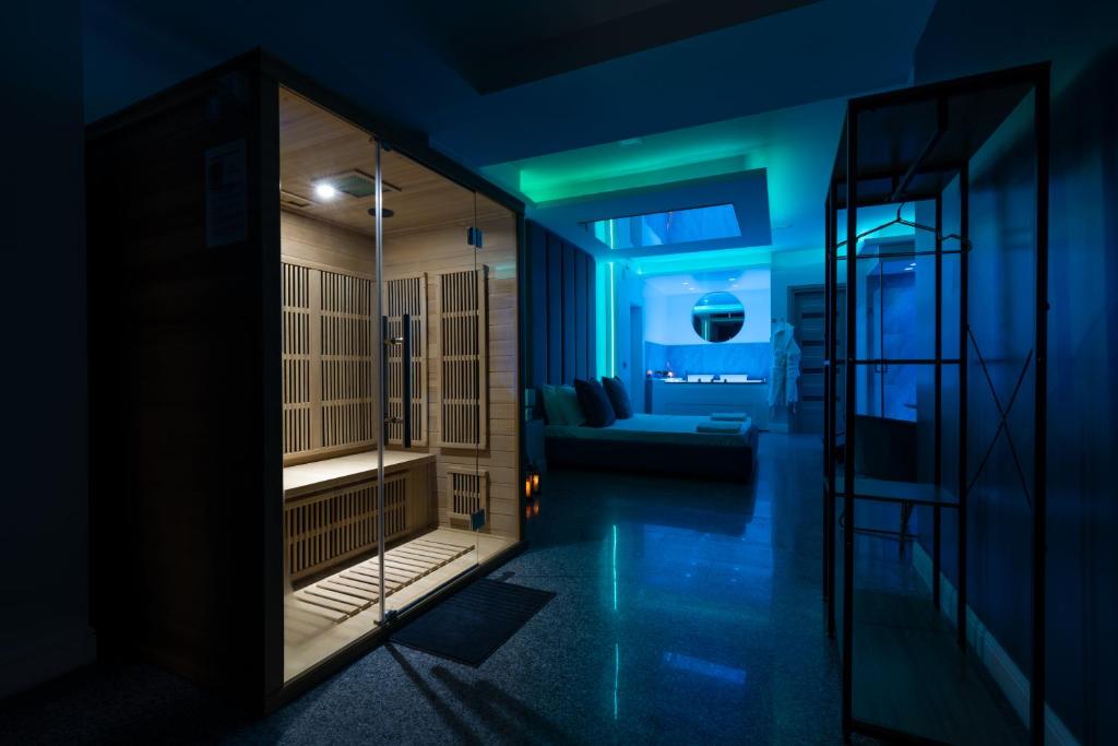 Koupelna v ubytování Hotel Ibisco Suites & Relax