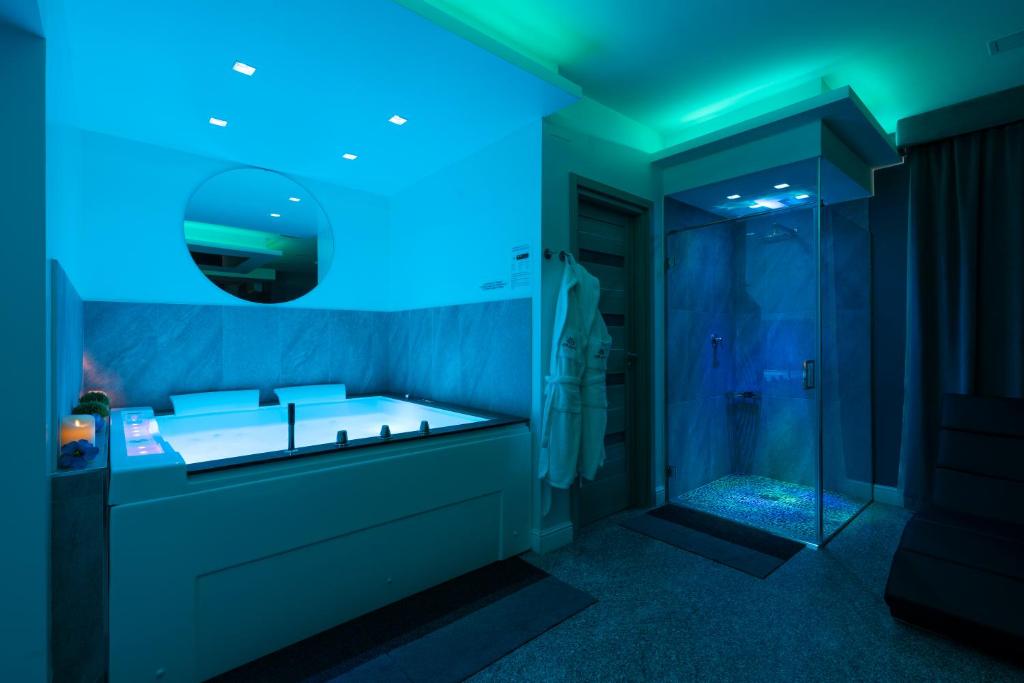 Koupelna v ubytování Hotel Ibisco Suites & Relax