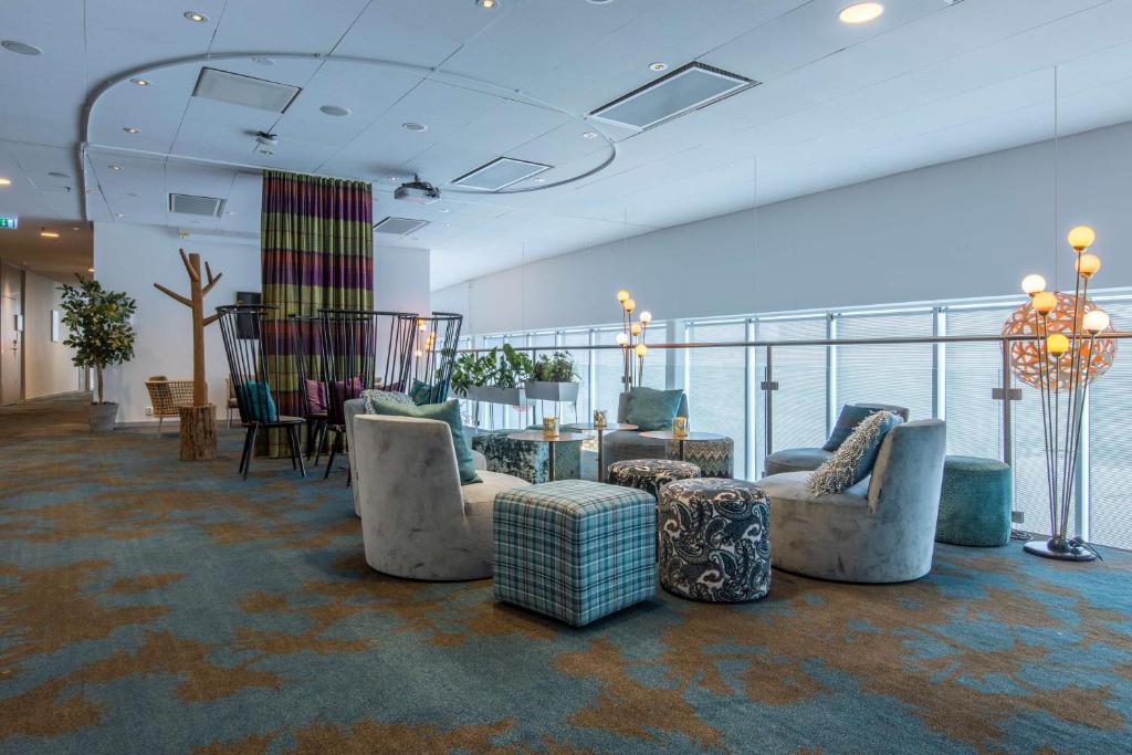 Posezení v ubytování Radisson Blu Hotel Uppsala