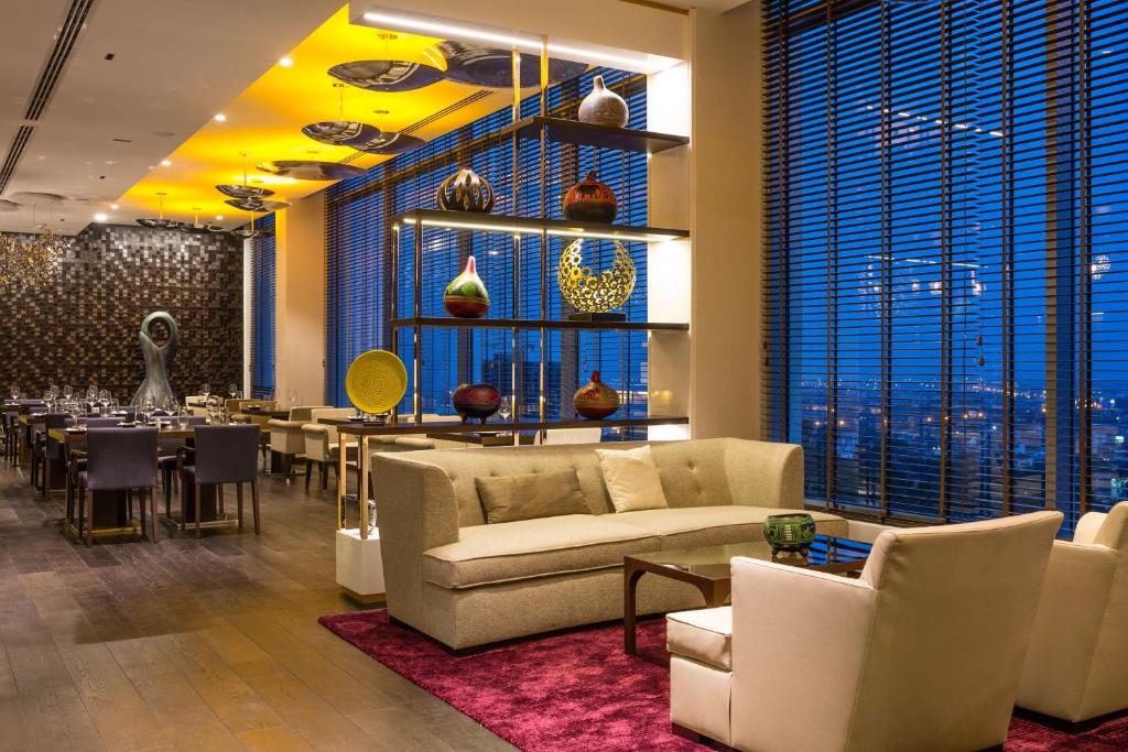 Posezení v ubytování Radisson Blu Hotel, Nairobi Upper Hill