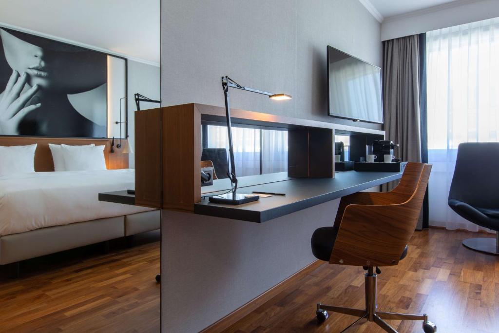 Köök või kööginurk majutusasutuses Radisson Blu, Basel