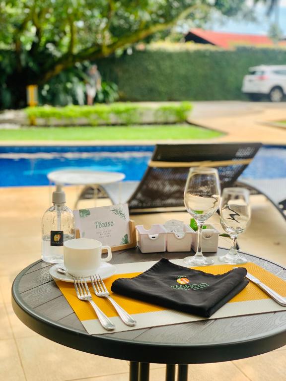 Nápoje v ubytování Hotel Mango Airport