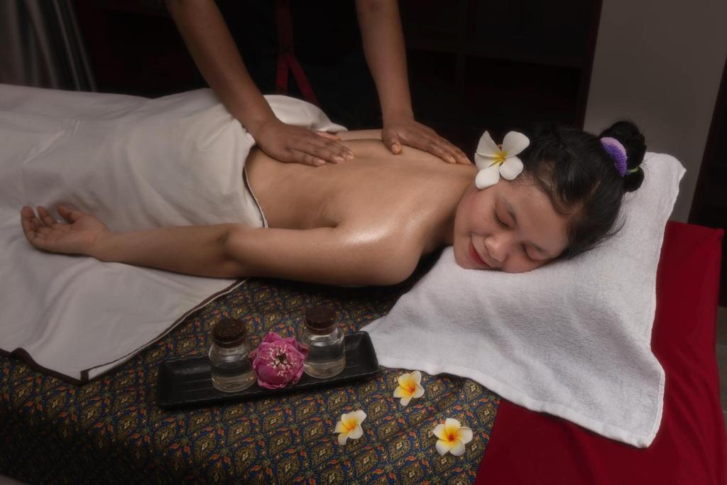 Lázně a/nebo wellness v ubytování Duong Chan Hotel