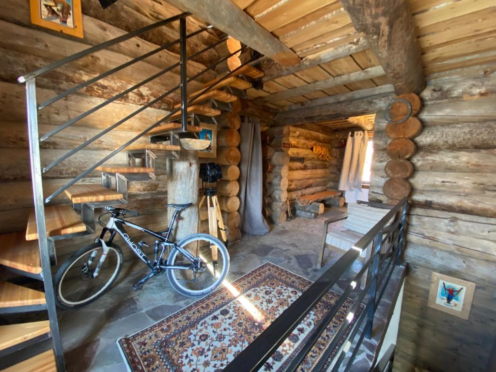 Катание на велосипеде по территории Mountain Cricket Chalets and Apartments Gudauri или окрестностям