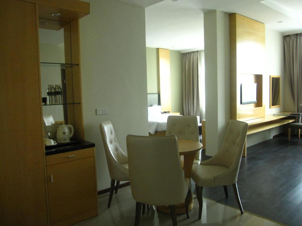 Posezení v ubytování Seri Simanggang Hotel