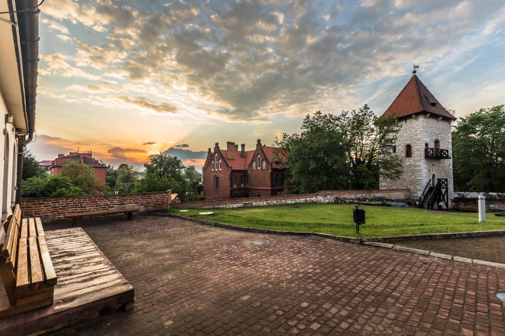 Vonkajšia záhrada v ubytovaní Apartament u Janka
