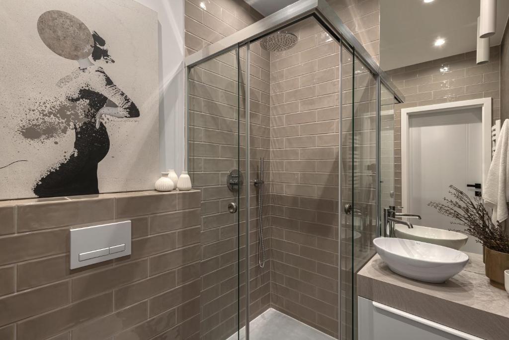 Kúpeľňa v ubytovaní APARTIO ROOMS Katowice