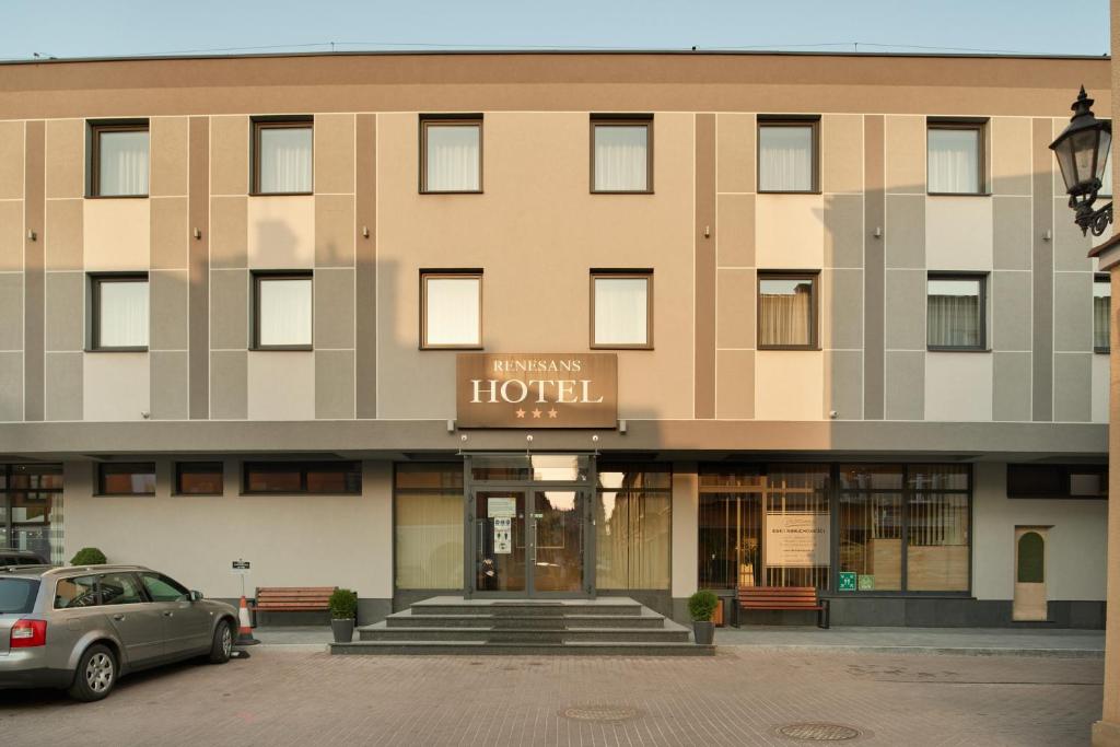 Das Gebäude in dem sich das Hotel befindet