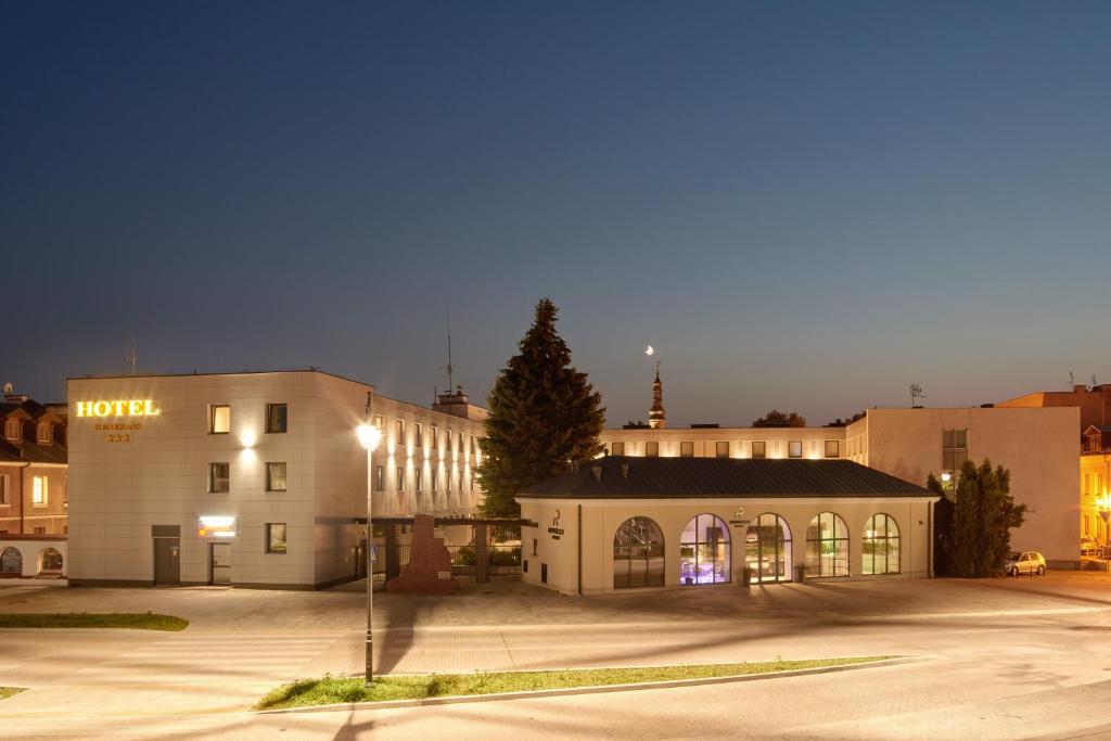 Das Gebäude in dem sich das Hotel befindet