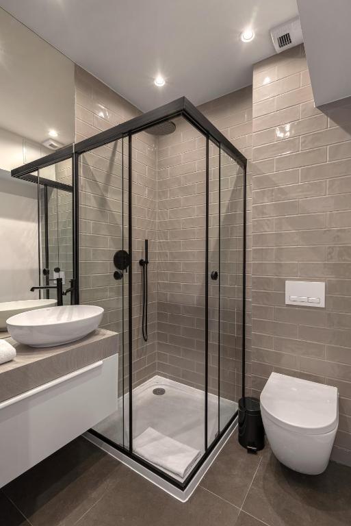Kúpeľňa v ubytovaní APARTIO ROOMS Katowice