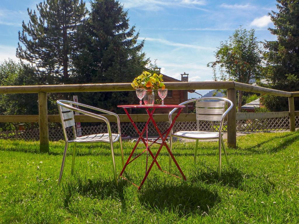Zahrada ubytování Apartment Pigne 1 by Interhome