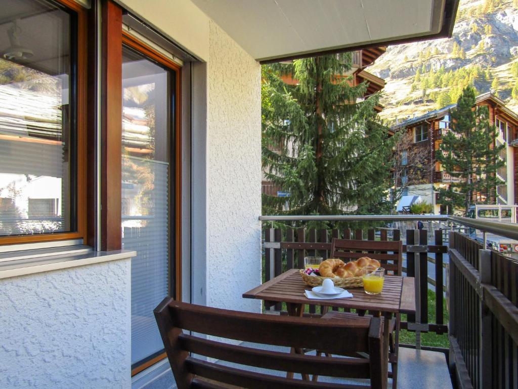 Balkón nebo terasa v ubytování Apartment Sungold-1 by Interhome