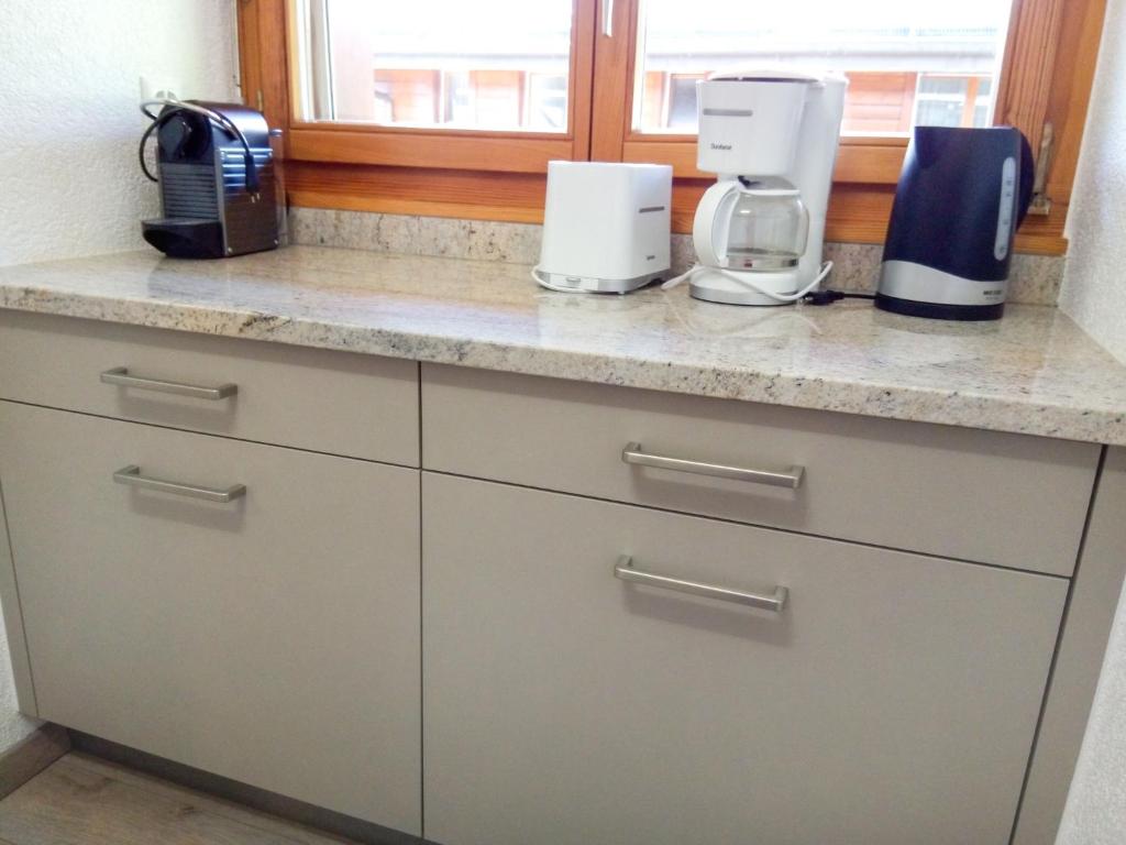 Kuchyň nebo kuchyňský kout v ubytování Apartment Eaux-Vives 202 by Interhome