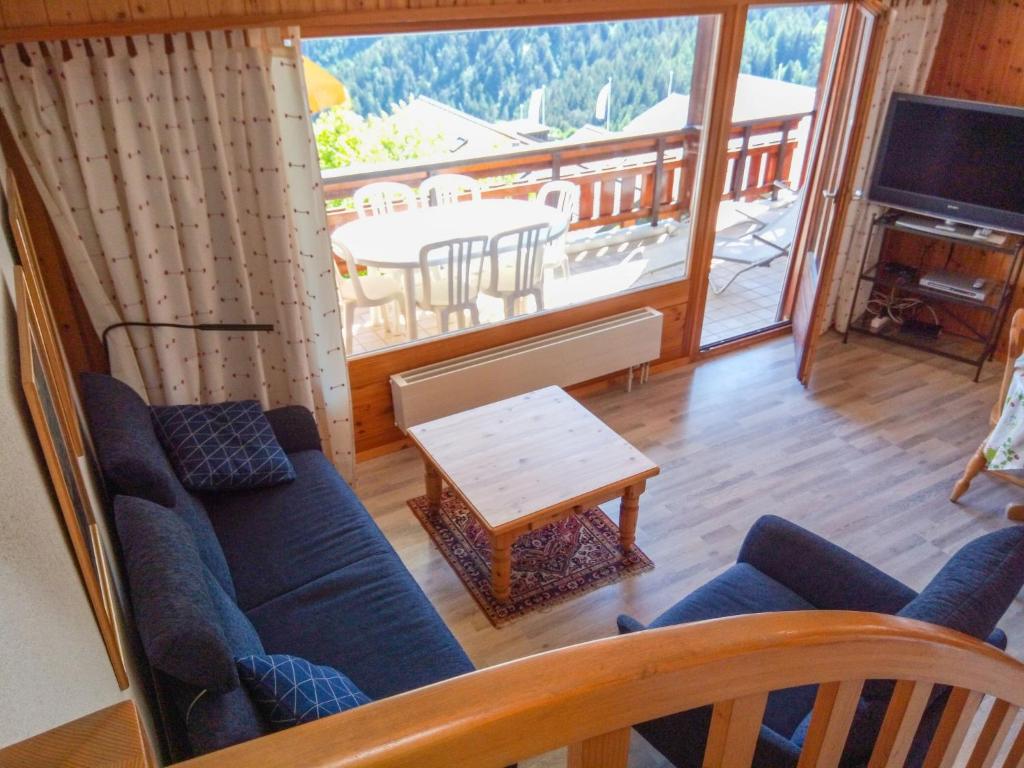 Balkón nebo terasa v ubytování Apartment Eaux-Vives 202 by Interhome