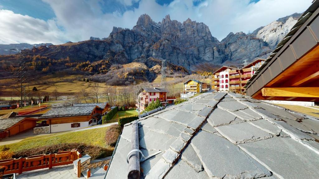 Nespecifikovaný výhled na hory nebo výhled na hory při pohledu z apartmánu
