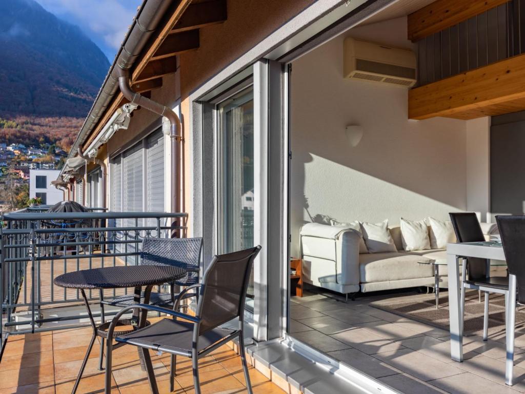Nespecifikovaný výhled na hory nebo výhled na hory při pohledu z apartmánu