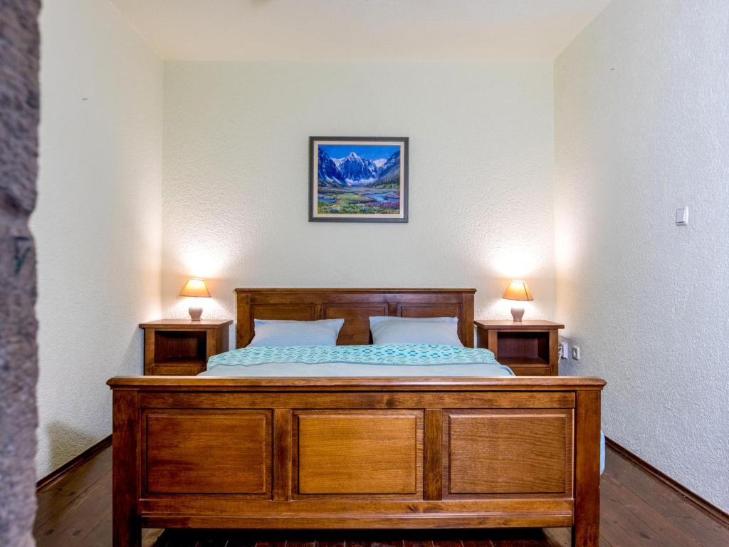 Posteľ alebo postele v izbe v ubytovaní Holiday Home Podcempres by Interhome