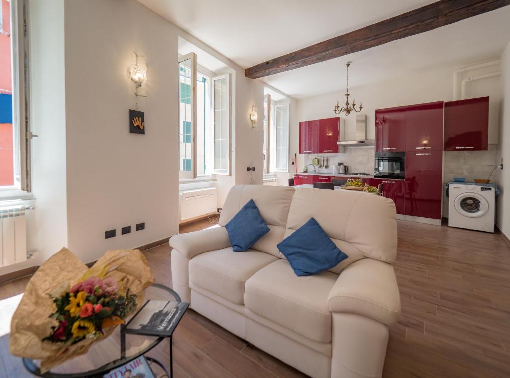 Kuchyň nebo kuchyňský kout v ubytování Tedea Apartment