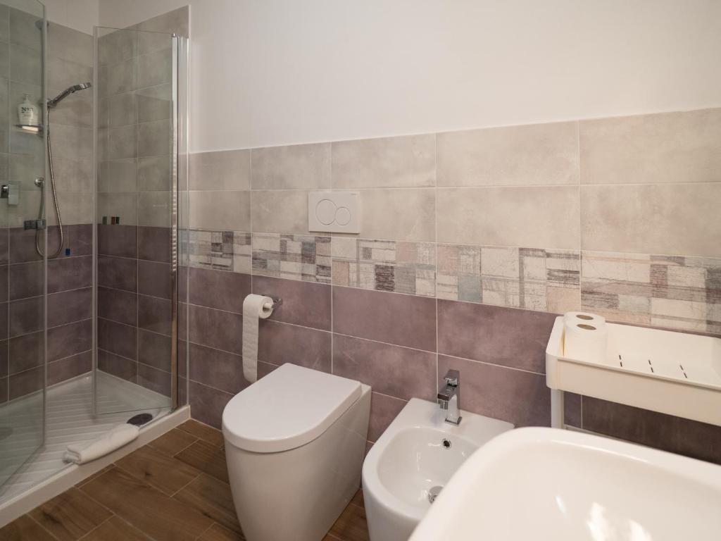 Koupelna v ubytování Tedea Apartment
