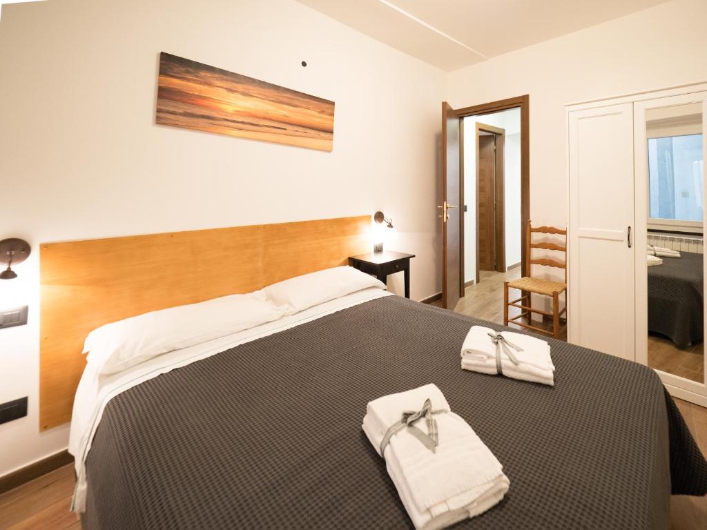 Postel nebo postele na pokoji v ubytování Tedea Apartment
