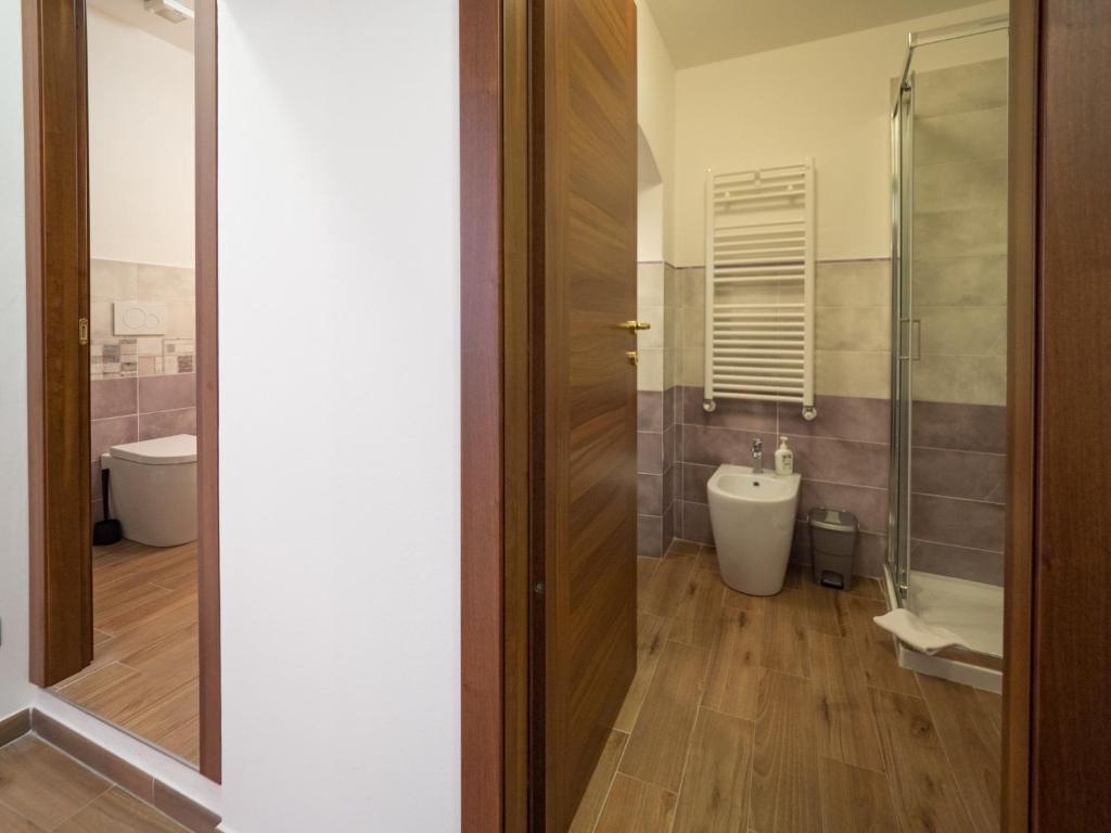 Koupelna v ubytování Tedea Apartment