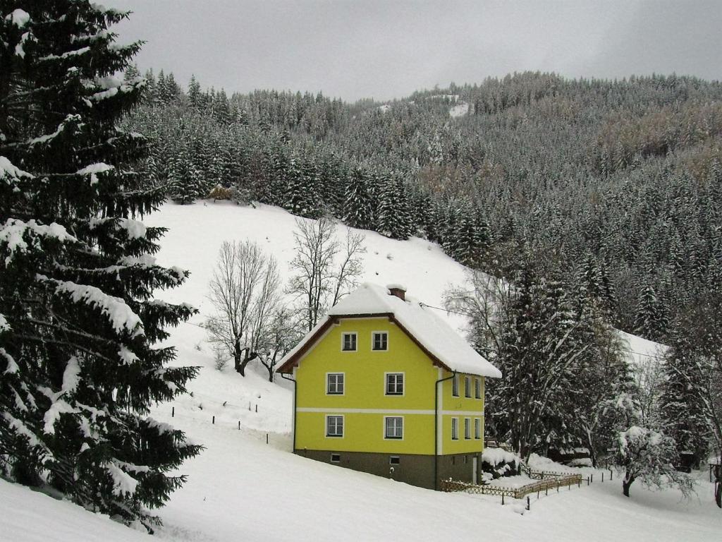 Holiday Home Krechen Alm by Interhome v zimě