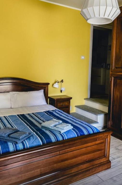 Postel nebo postele na pokoji v ubytování LagoRa'