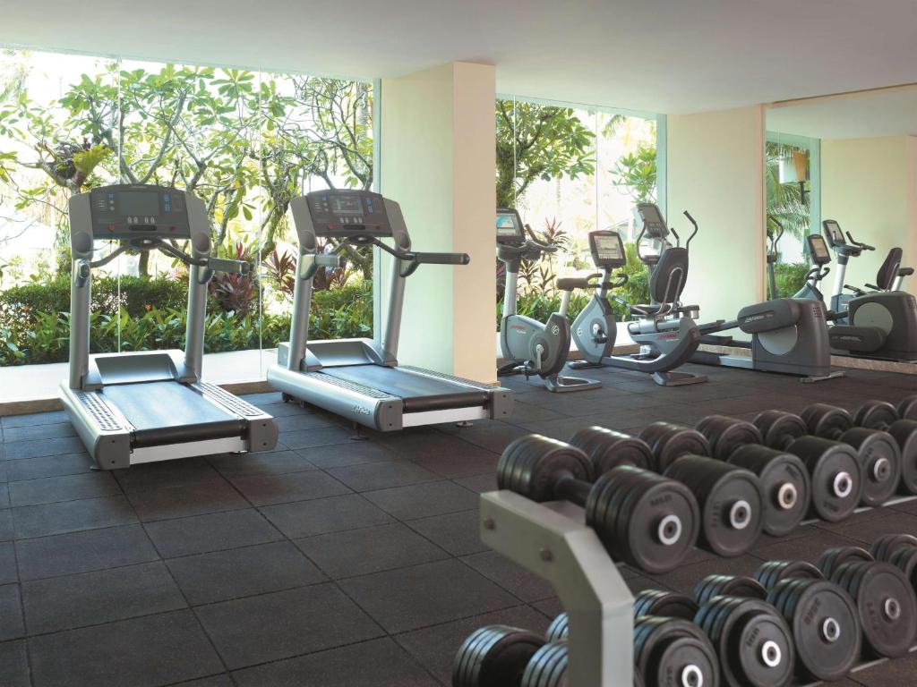 Spordikeskus ja/või sportimisvõimalused majutusasutuses Shangri-La Golden Sands, Penang