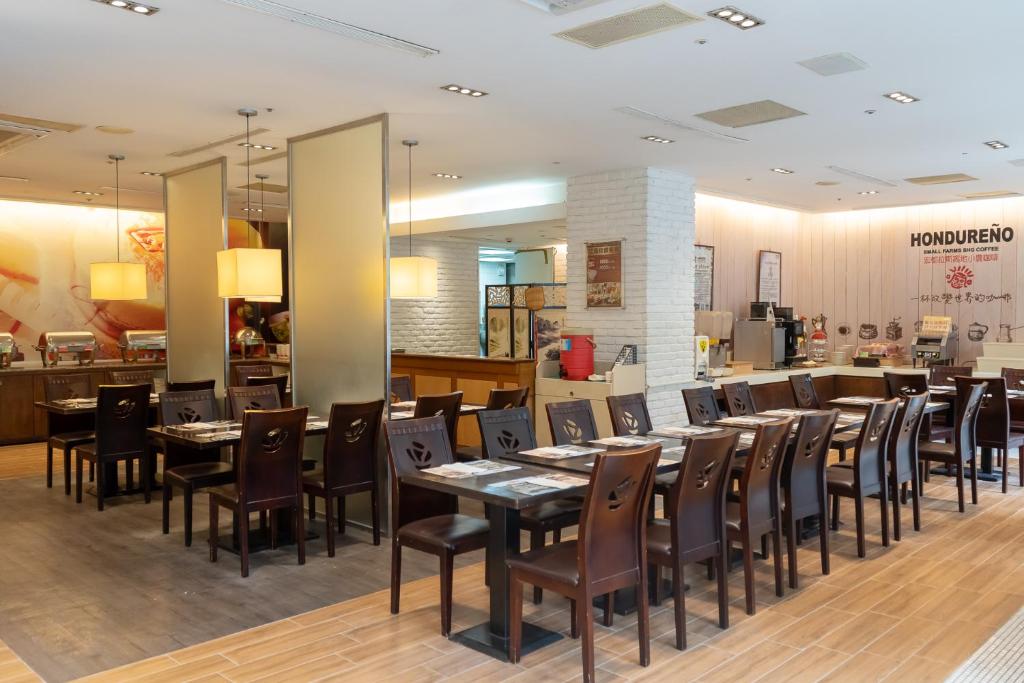 Restaurace v ubytování 柳營尖山埤 Liuying Jianshanpi Resort