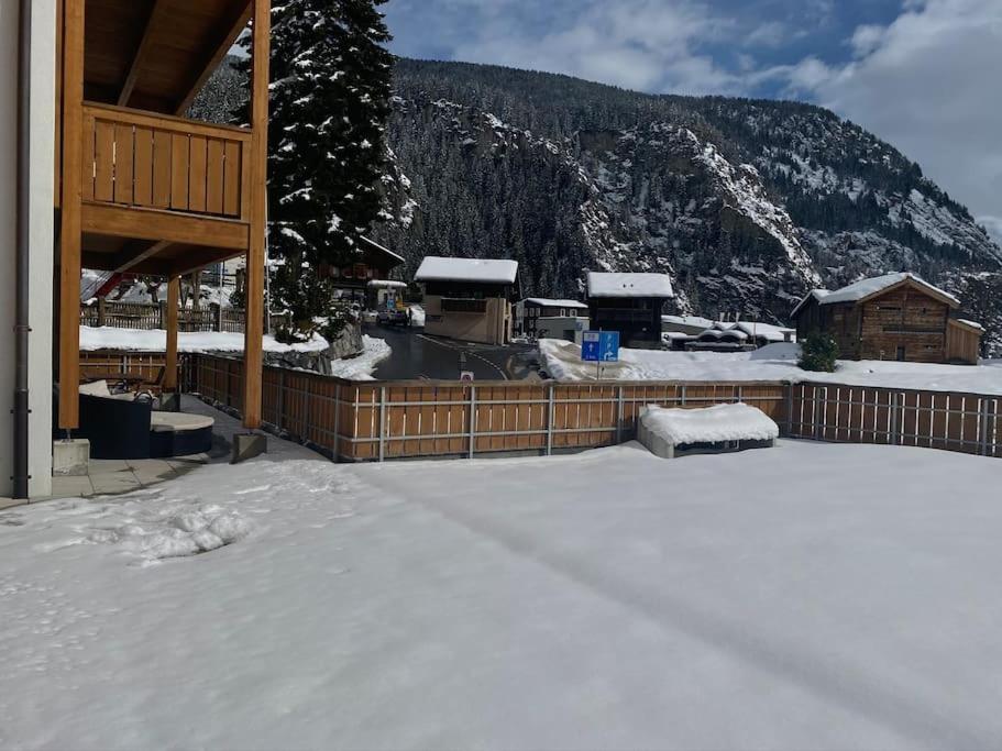 Nespecifikovaný výhled na hory nebo výhled na hory při pohledu z apartmánu