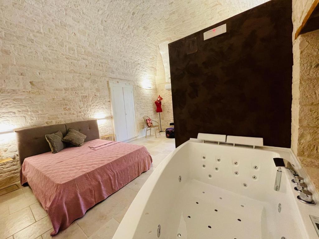 A bed or beds in a room at Antico Corso 74