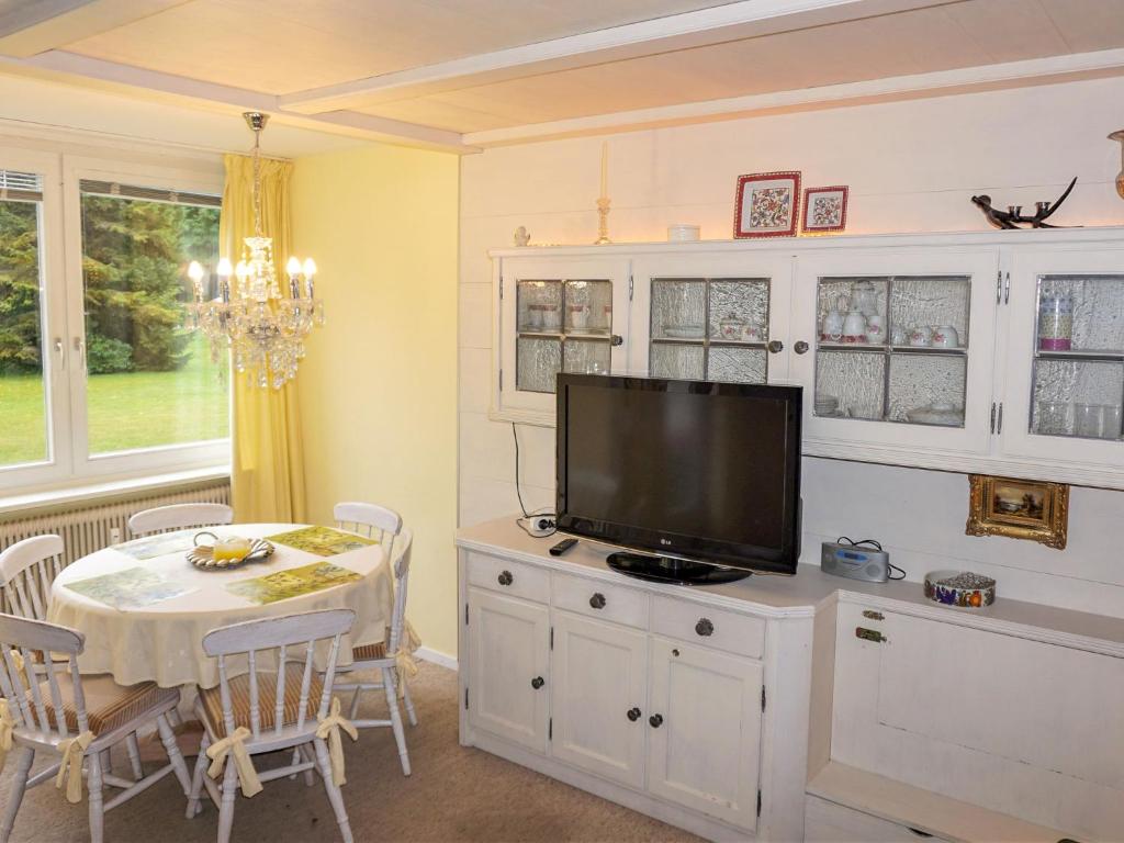 TV a/nebo společenská místnost v ubytování Apartment Alpenland-18 by Interhome