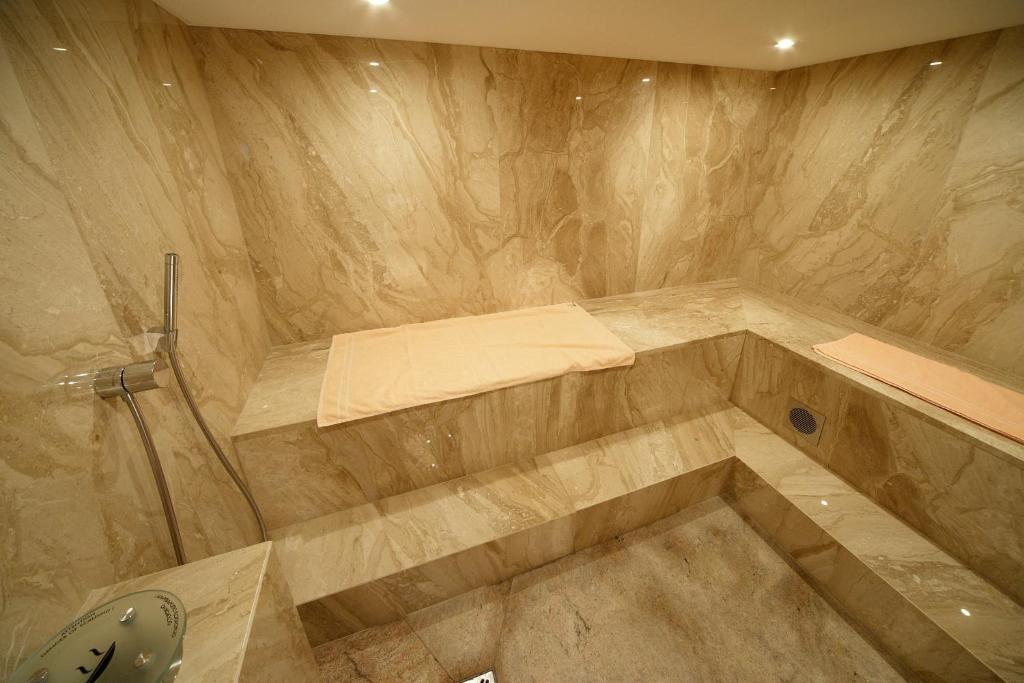 Koupelna v ubytování Horsky Hotel Encian Donovaly