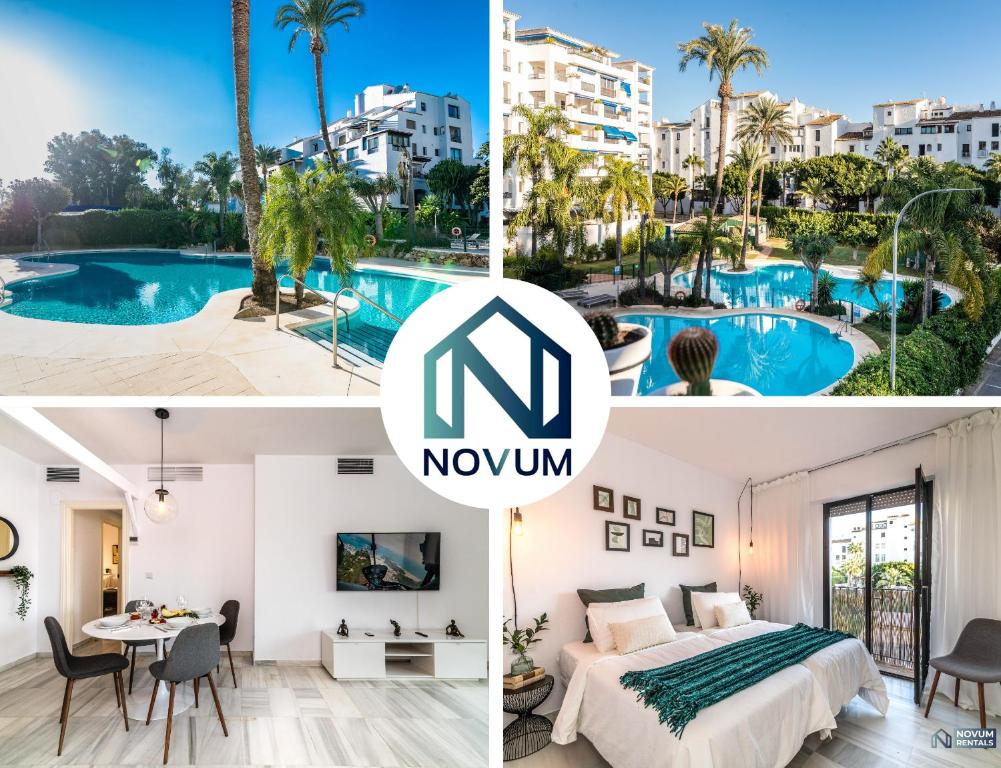 Bazén v ubytovaní Modern Apartment in the Heart of Puerto Banús alebo v jeho blízkosti