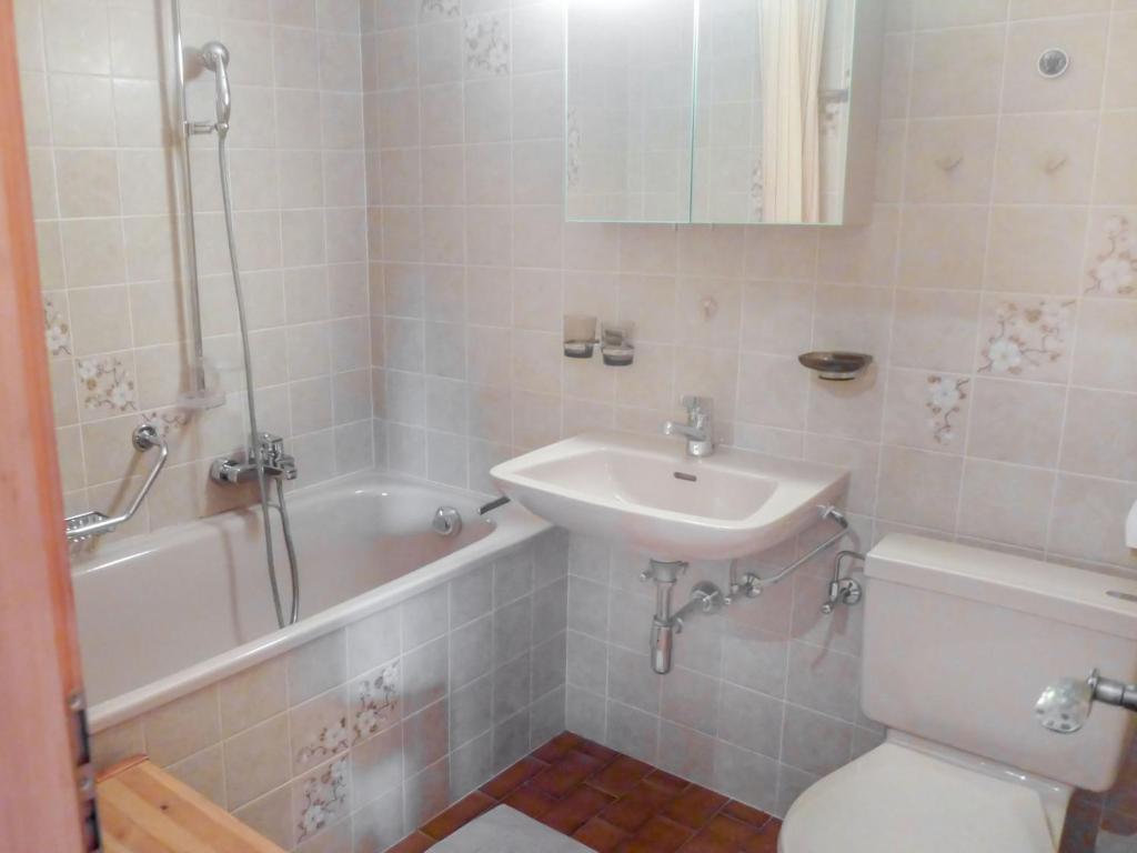 Koupelna v ubytování Apartment Orchidée 111 by Interhome