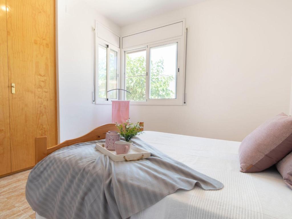 Posteľ alebo postele v izbe v ubytovaní Holiday Home Fontibre by Interhome