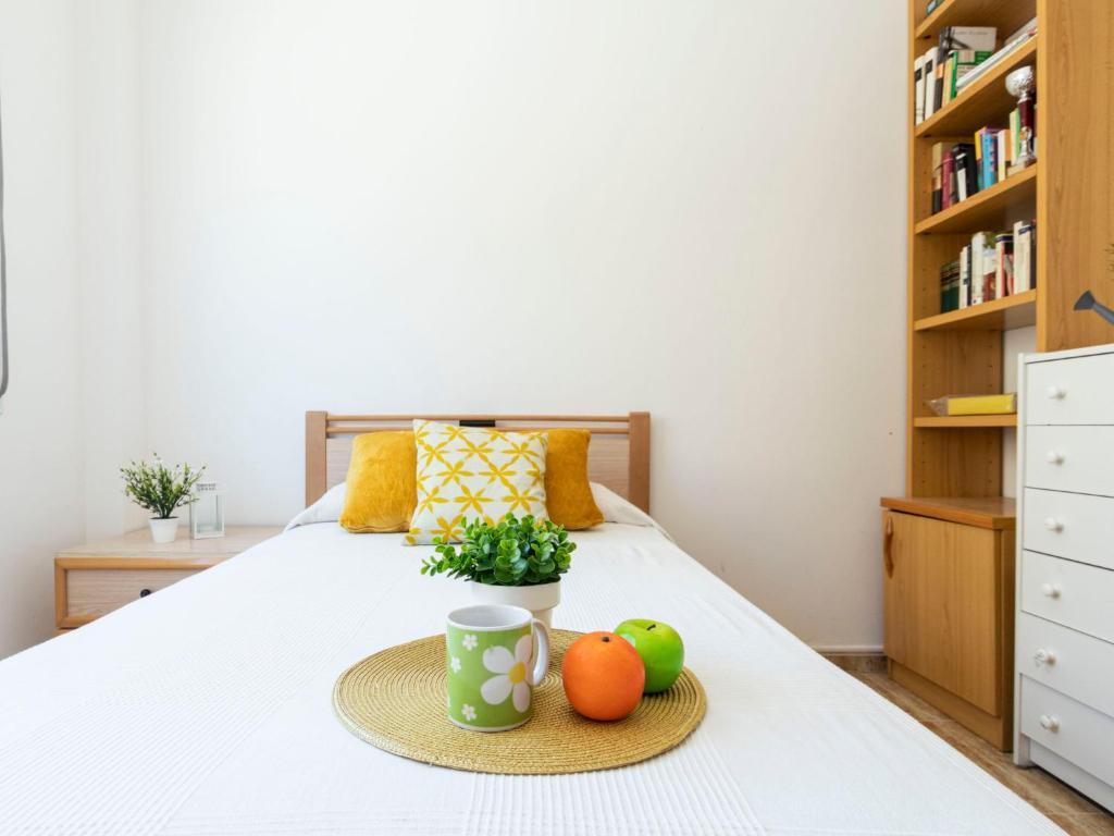 Posteľ alebo postele v izbe v ubytovaní Holiday Home Fontibre by Interhome