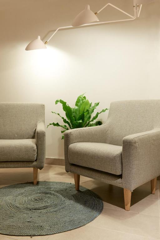 Posezení v ubytování Hotel Omnium