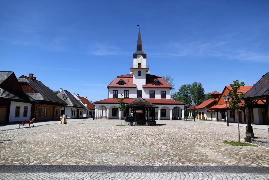 Budynek, w którym mieści się obiekt B&B