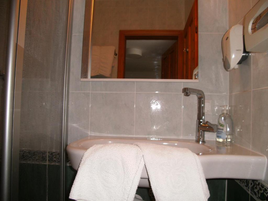 Kúpeľňa v ubytovaní Landhaus Rossatz