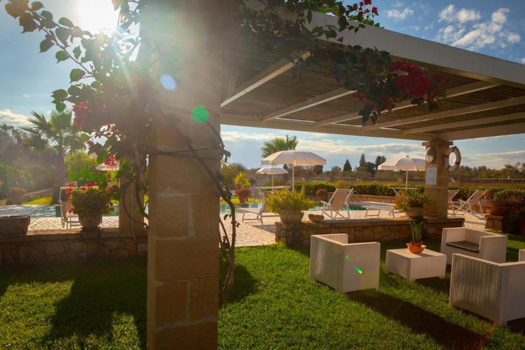 Zahrada ubytování B&B Lucamaria