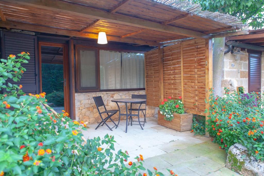 Zahrada ubytování B&B Lucamaria